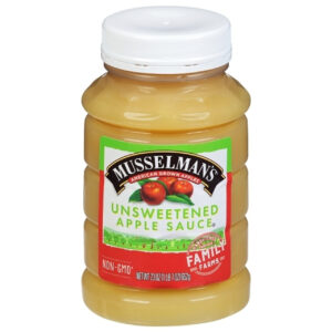Musselmans Unsweetened Applesauce, 23 Ounce, 12 Per Case