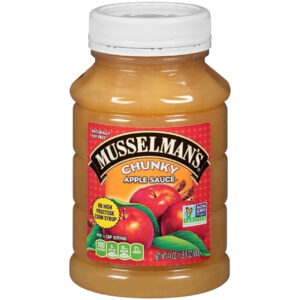 Musselmans Sweetened Chunky Applesauce, 24 Ounce, 12 Per Case