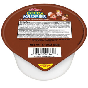 Kellogg Cocoa Krispies Cereal, 1.1 Ounce, 96 Per Case