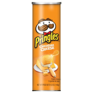 Pringles Cheddar Cheese Potato Crisp, 5.5 Ounces, 14 Per Case