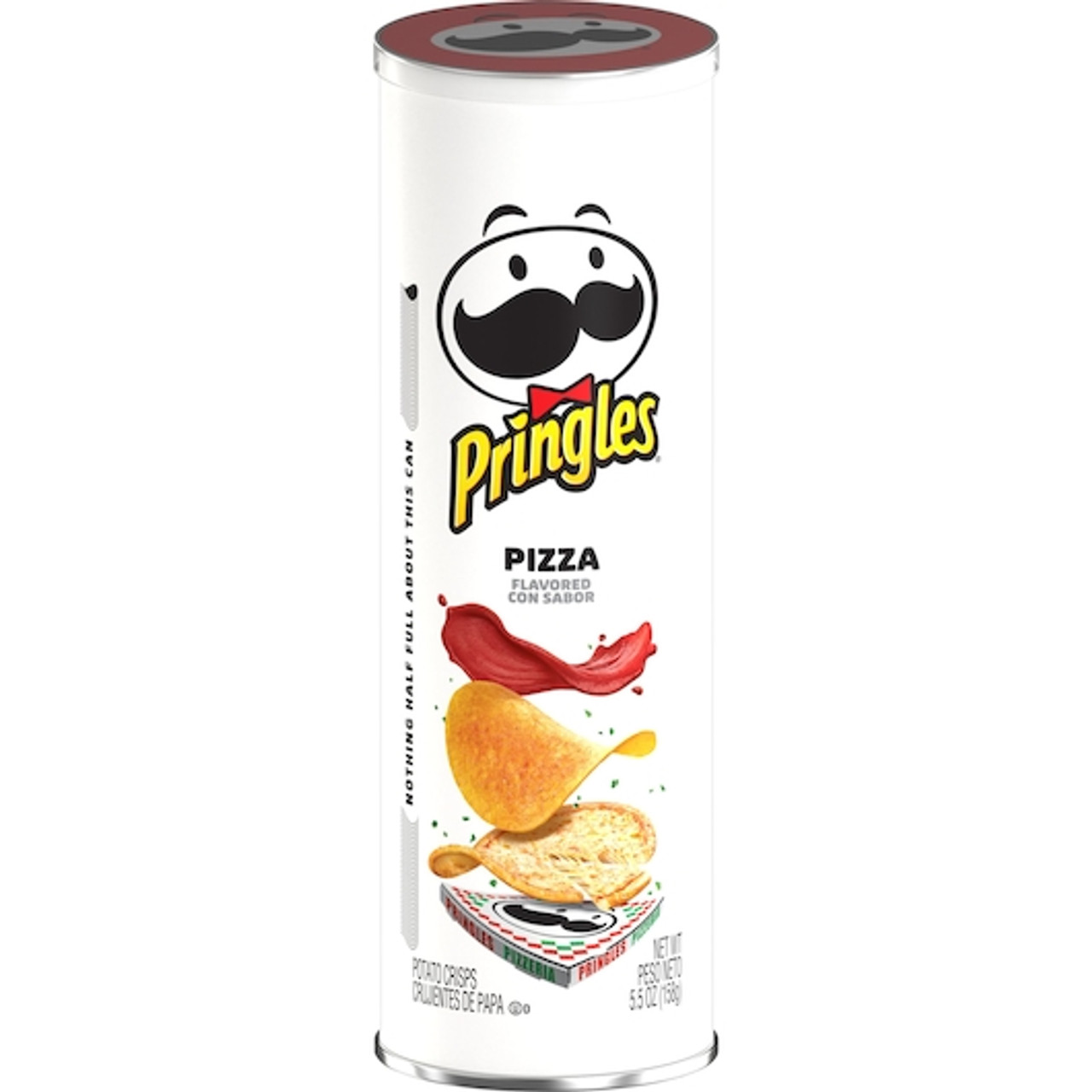 Pringles Pizza Potato Crisp, 5.5 Ounces, 14 Per Case