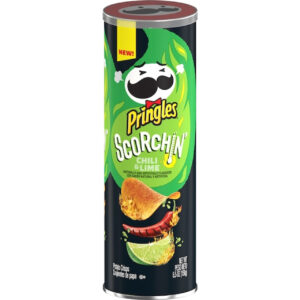 Pringles Scorchin Chili Lime Potato Crisp, 5.5 Ounce, 14 Per Case