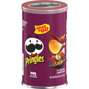 Pringles Bbq Potato Crisp, 2.5 Ounces, 12 Per Case