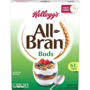 Kellogg s All Bran Buds Cereal, 22 Ounce, 10 Per Case