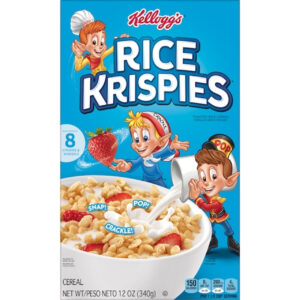 Kelloggs Rice Krispies Cereal, 12 Ounce, 10 Per Case