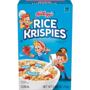 Kellogg s Rice Krispies Cereal, 0.88 Ounce, 70 Per Case