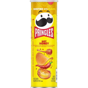 Pringles Hot Honey Potato Crisps Chips, 5.5 Ounce, 14 Per Case
