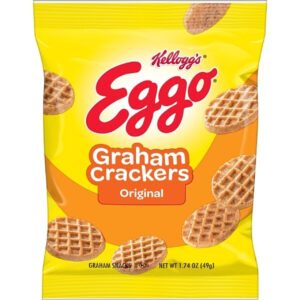 Kellogg s Grahams Crackers Original, 1.74 Ounce, 100 Per Case