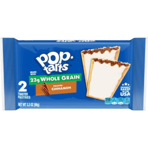 Kellogg s Whole Grain Frosted Brown Sugar Cinnamon Pastry, 3.3 Ounce, 6 Per Box, 12 Per Case