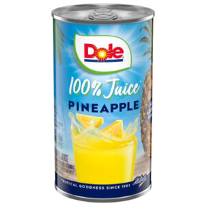 Dole Pineapple Juice, 6 Ounce, 48 Per Case