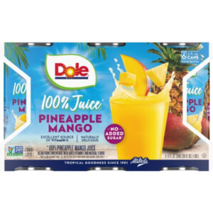 Dole Pineapple Mango 100% Fruit Juice, 36 Ounce, 8 Per Case