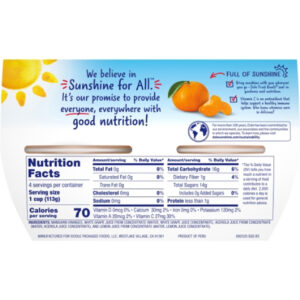 Dole Mandarin Oranges In Juice, 16 Ounce, 6 Per Case