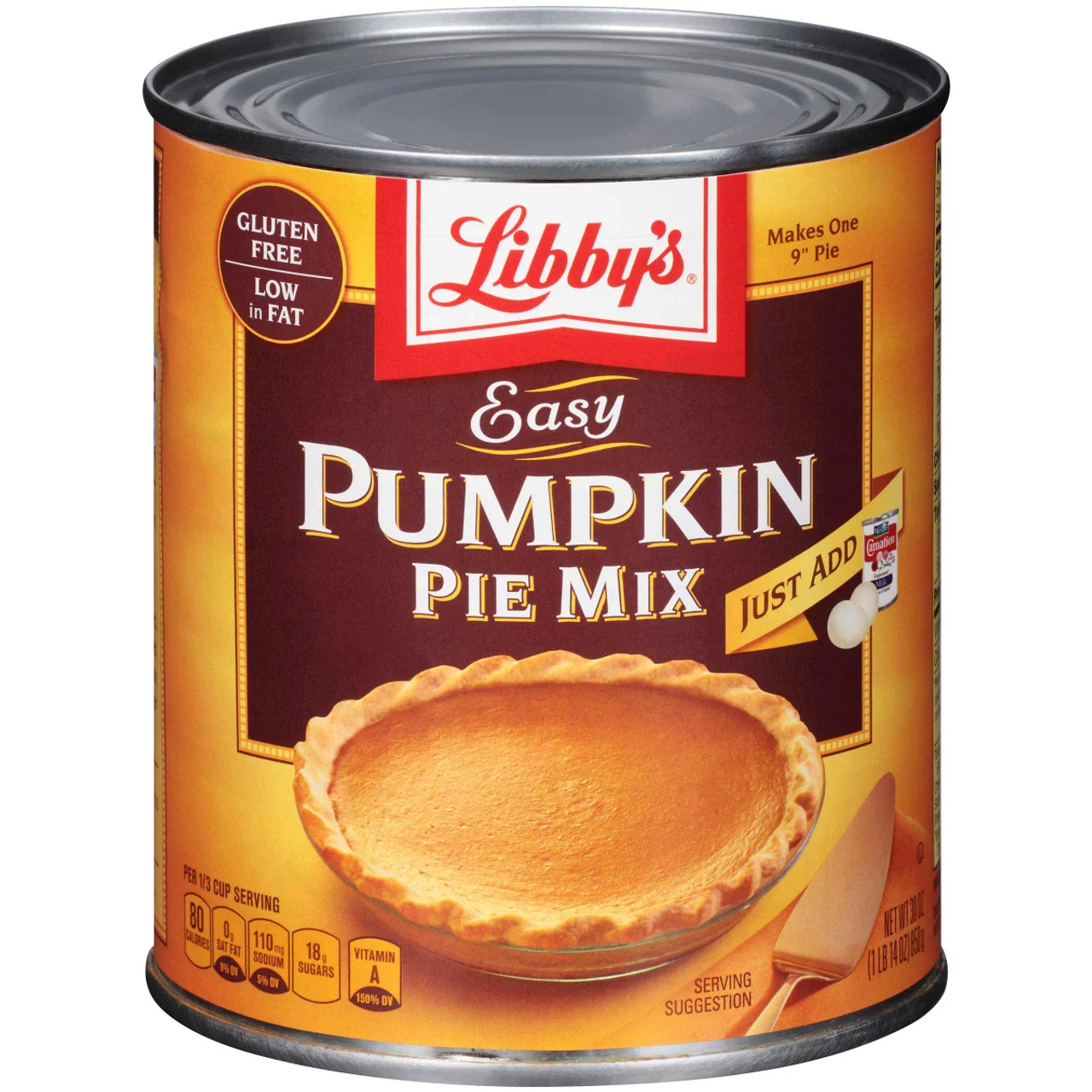 Libbys Pumpkin Pie Mix, 30 Ounce, 12 Per Case