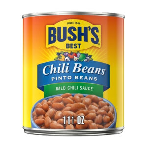 Bushs Best In Chili Sauce Beans, 111 Ounce, 6 Per Case