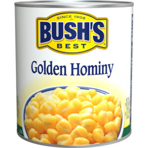 Bushs Best Best Golden Hominy, 108 Ounces, 6 Per Case