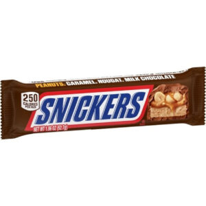 Snickers Single Candy Bar, 1.86 Ounce, 384 Per Case