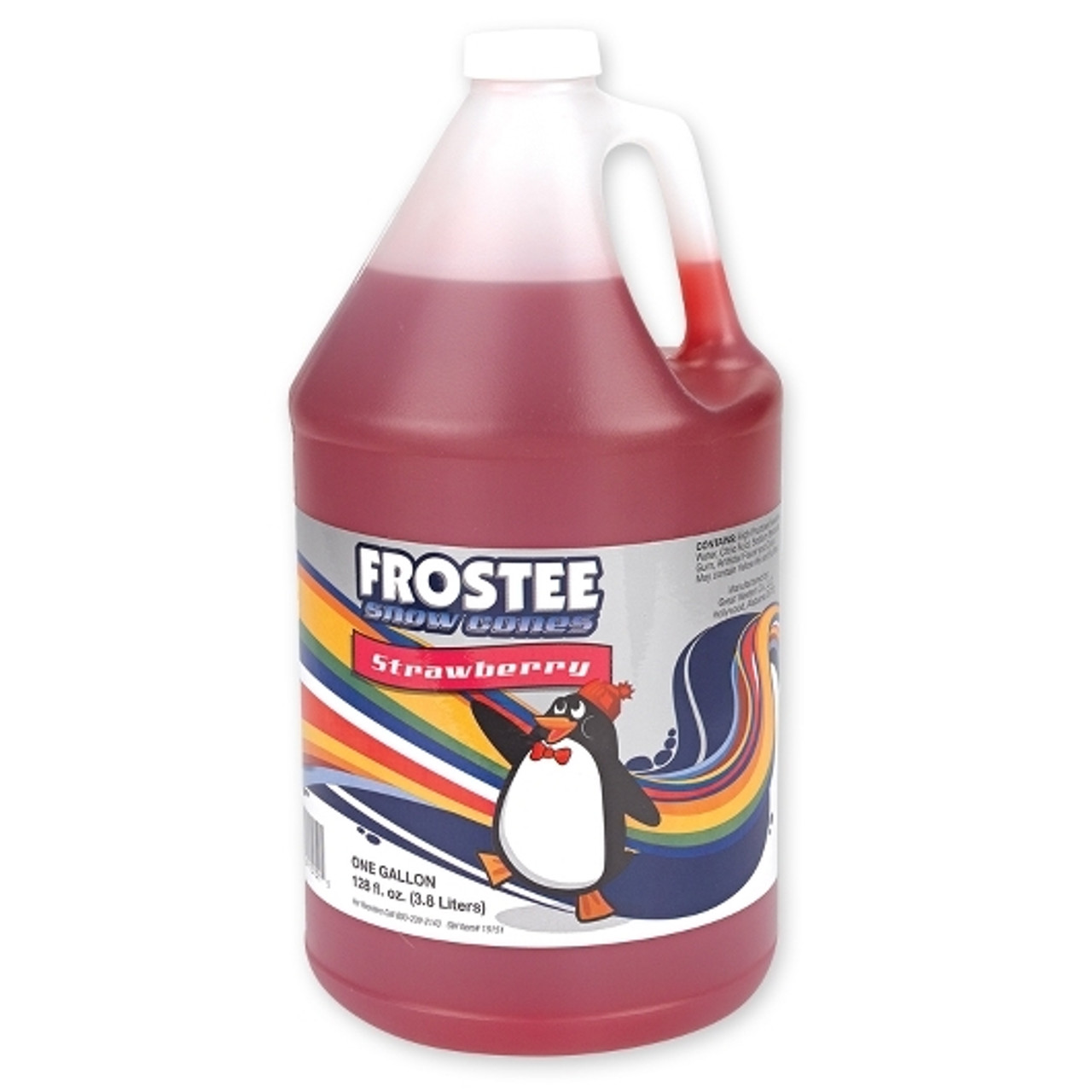 Frostee Snowcone Syrup Strawberry, 1 Gallon, 4 Per Case