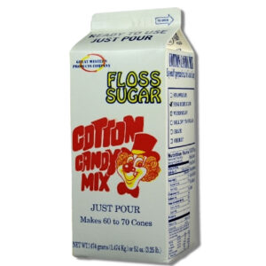 Great Western Floss Sugar Yellow Pina Colada, 3.25 Pounds, 6 Per Case