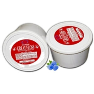 Great Western Great Floss Blue Raspberry, 16 Ounce, 1 Per Case