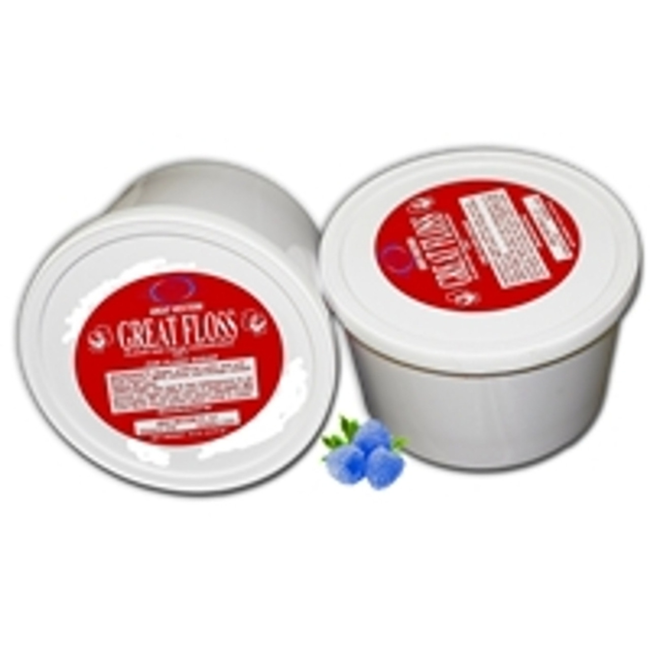 Great Western Great Floss Blue Raspberry, 16 Ounce, 1 Per Case