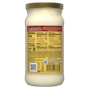 Classico Alfredo Sauce, 15 Ounce, 12 Per Case