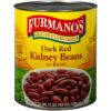 Furmano s Dark Red Kidney Beans In Brine , 108 Ounce, 6 Per Case