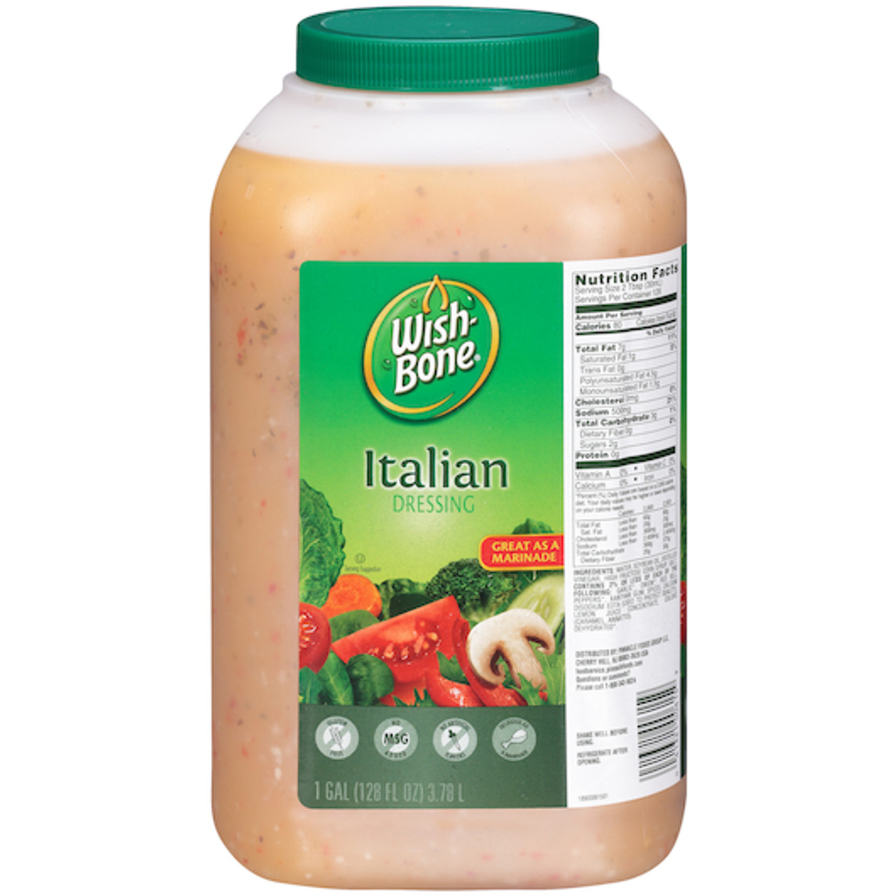 Wish-Bone Italian Dressing, 128 Oz., 4 Per Case