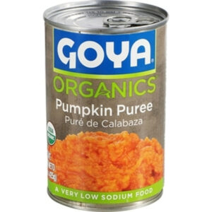 Goya Organic Pumpkin Puree, 15 Ounces, 12 Per Case