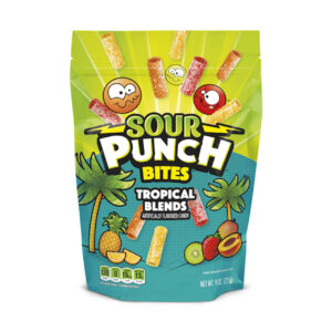 Sour Punch Tropical Bites, 9 Ounce, 12 Per Case