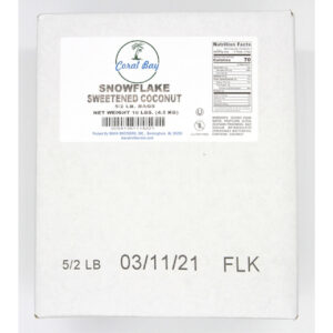 Coral Bay Coconut Snowflake, 2 Pounds, 5 Per Case