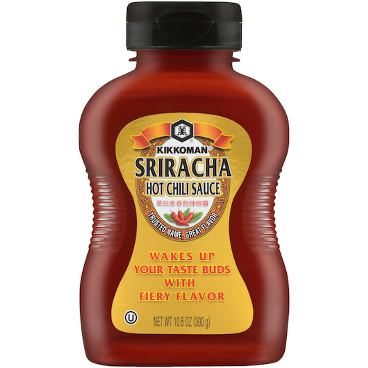 Kikkoman Sriracha Hot Chili Sauce, 10.6 Ounces, 9 Per Case
