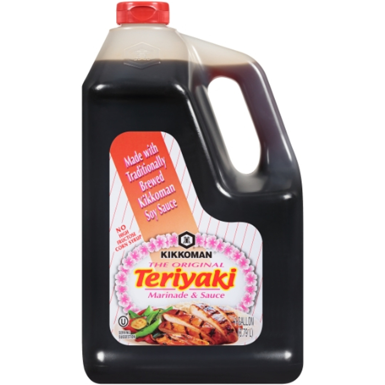 Kikkoman Teriyaki Sauce, Kosher, 1 Gallon Jug - 4 Per Case