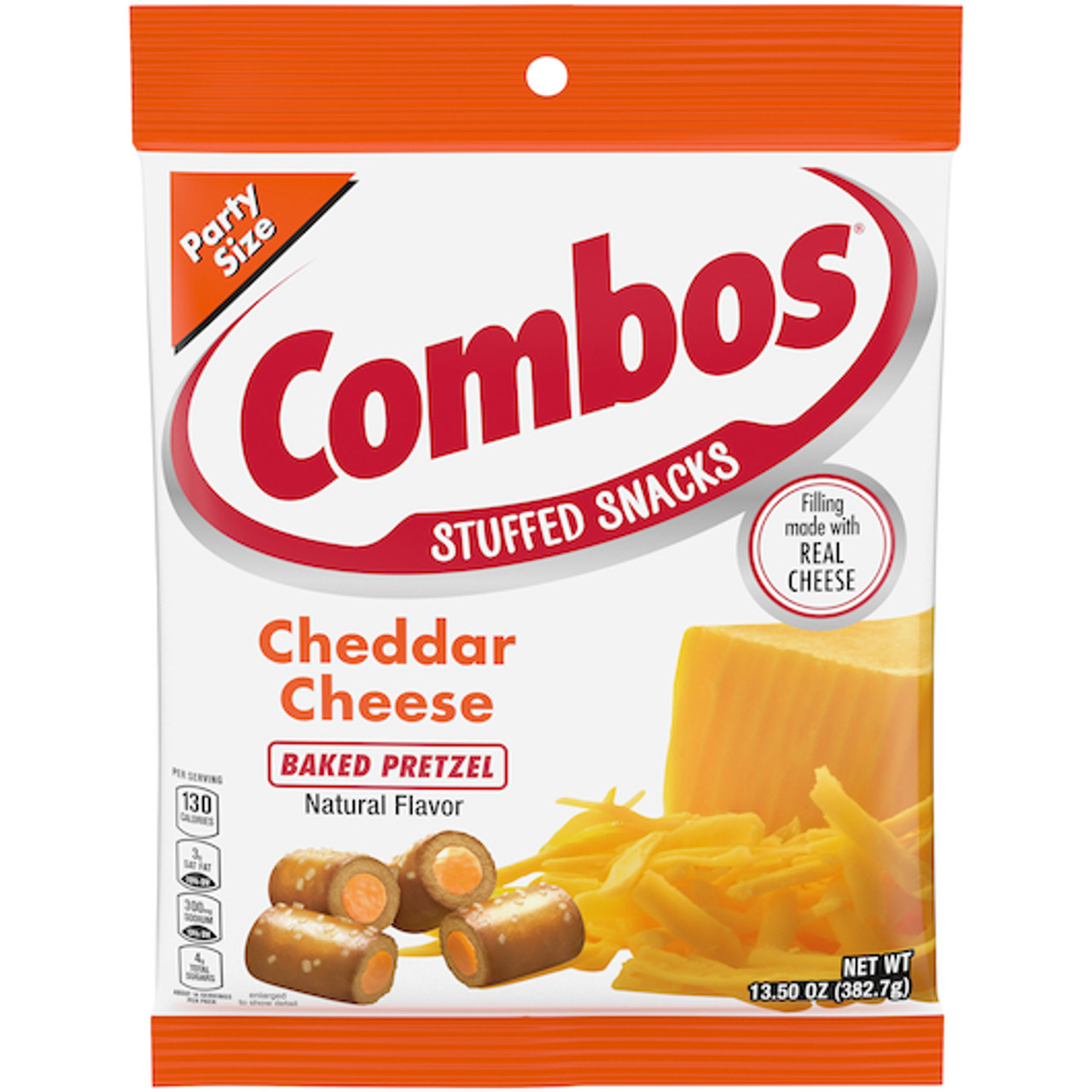 Combos Cheddar Cheese Pretzel, 13.5 Ounce, 8 Per Case