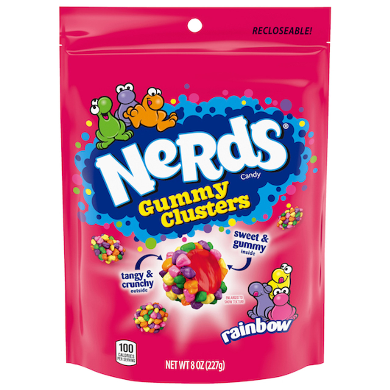 Nerds Doy Gummy Clusters Candy, 8 Ounce, 6 Per Case
