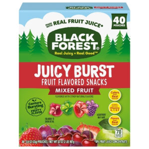 Black Forest Mixed Fruit Juicy Burst, 32 Ounce, 6 Per Case