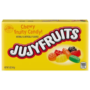 Jujy Fruits Gummy Candy Theater Box, 5 Ounce, 12 Per Case