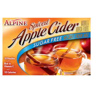Alpine Apple Cider Sugar Free, 1.4 Ounces, 12 Per Case