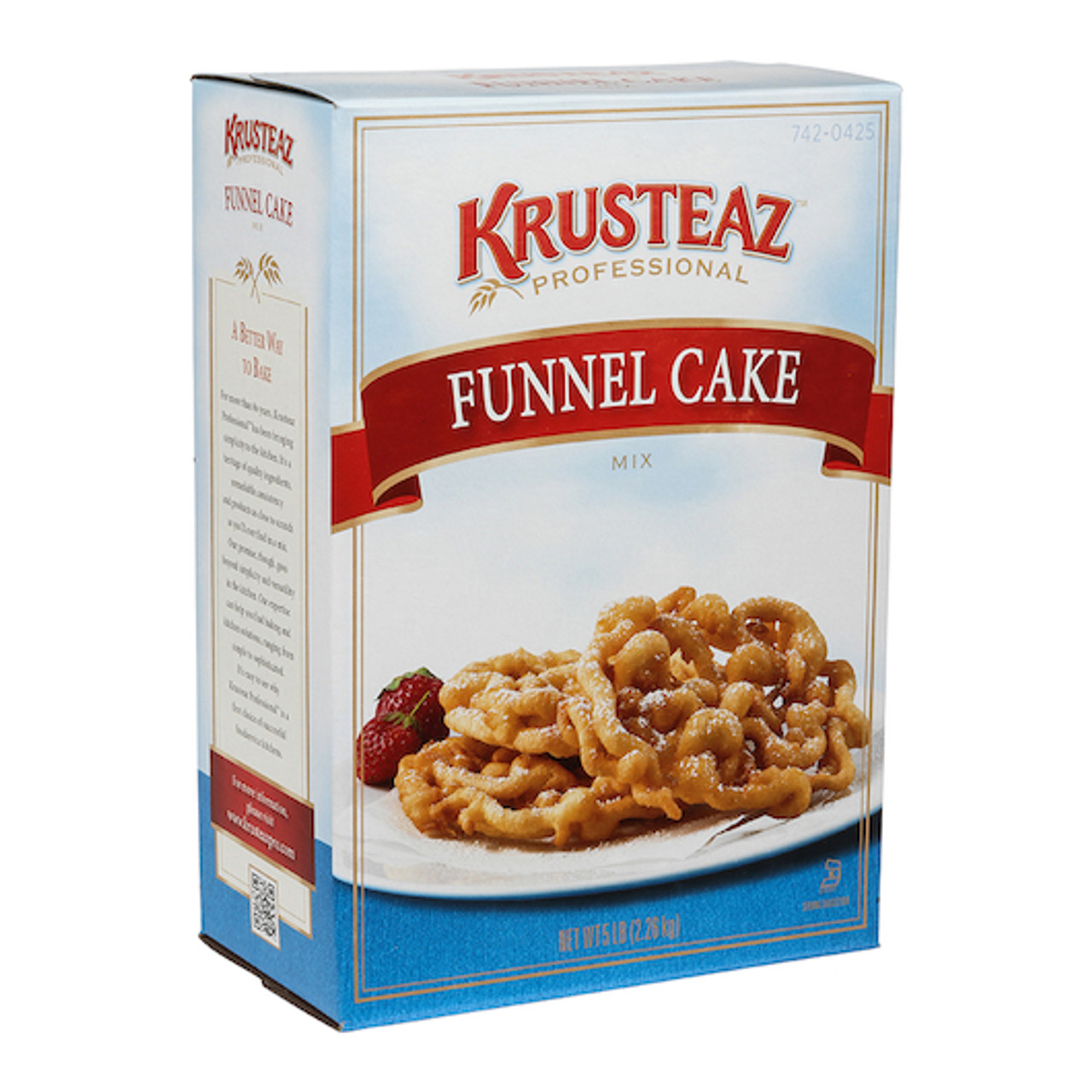 Krusteaz Professional Funnel Cake Mix, 5 Pounds, 6 Per Case
