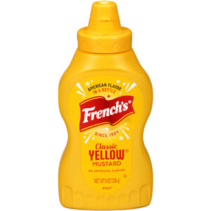 French s Classic Yellow Squeeze Mustard Bottle, 8 Ounce, 20 Per Case