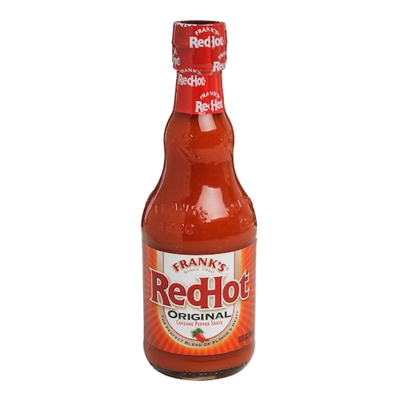 Franks Redhot Original Sauce Bottle, 12 Fluid Ounce, 12 Per Case