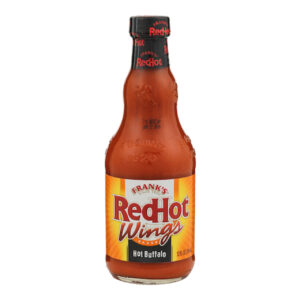Frank s Redhot Buffalo Wing Hot Sauce Bottle, 12 Fluid Ounce, 12 Per Case