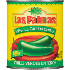 Las Palmas Whole Green Chile, 27 Ounce, 12 Per Case