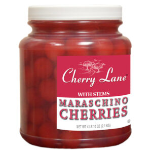 Cherry Lane Maraschino Cherry with Stem, 0.5 Gallon, 6 Per Case