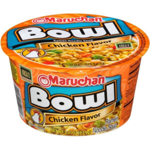Maruchan Instant Chicken Flavor Ramen Noodle Soup, 3.31 Ounces, 6 Per Case
