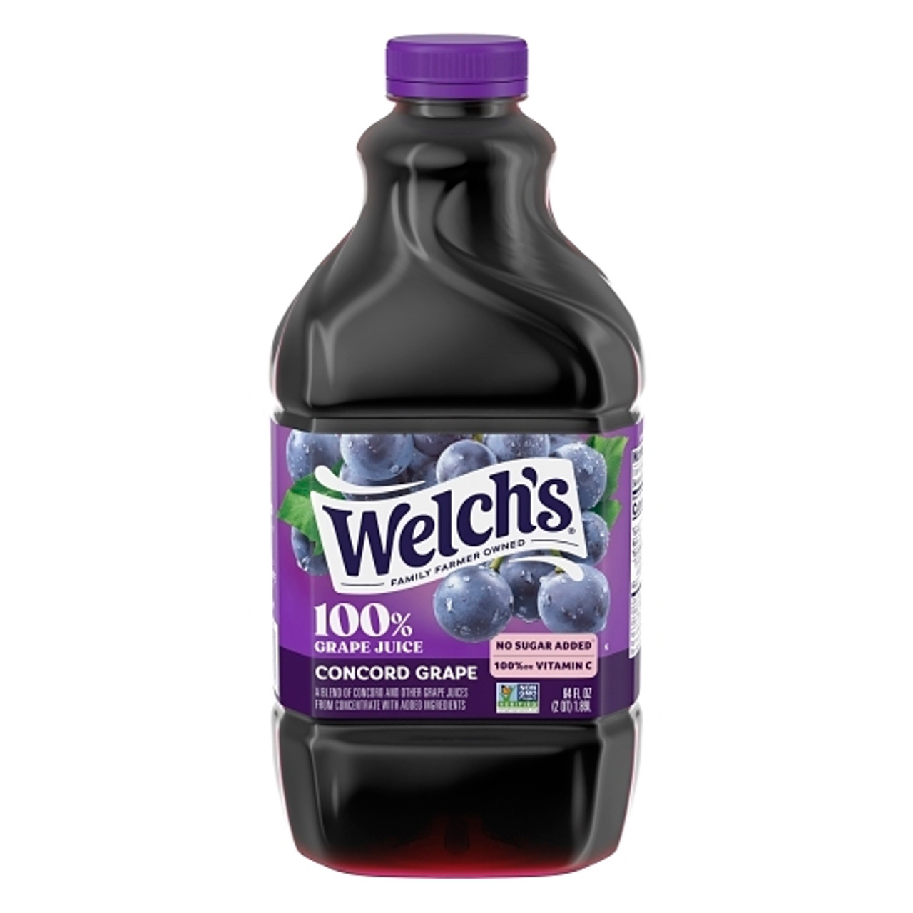 Welch s 100% Concord Grape Juice, 64 Fluid Ounce, 8 Per Case