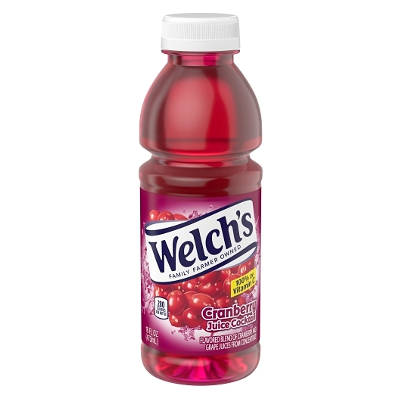 Welch s Cranberry Juice Cocktail, 16 Fluid Ounce, 12 Per Case