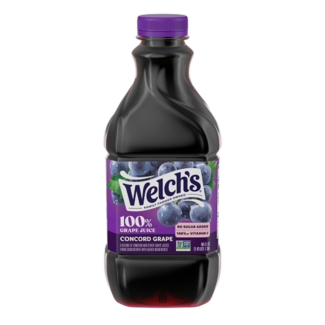 Welch s 100% Concord Grape Juice, 46 Fluid Ounce, 8 Per Case