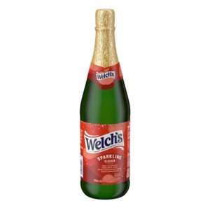 Welchs 100% Sparkling Apple Cider, 25.4 Fluid Ounce, 12 Per Case