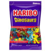 Haribo Dinosaur Gummy Candy Peg Bag, 8 Ounce, 10 Per Case