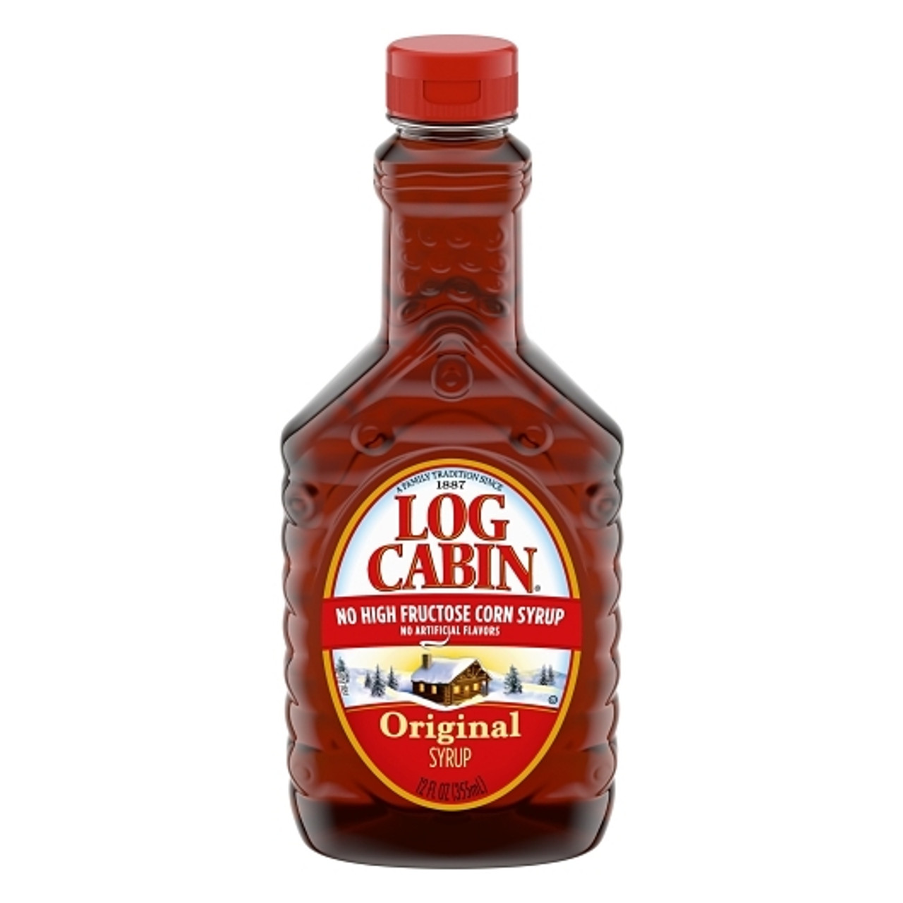 Log Cabin Original Syrup, 12 Fluid Ounce, 12 Per Case